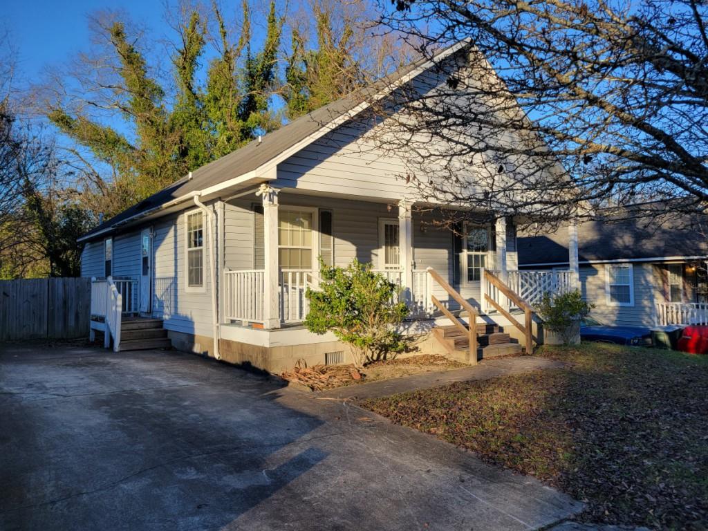Good opportunity to update this 3 bedroom/2 bathroom home in Macon. Modern construction with an efficient 1-level floorplan. Level private backyard. AS IS. No disclosure. Utilities not available for inspections. Seller prefers 0 due diligence.