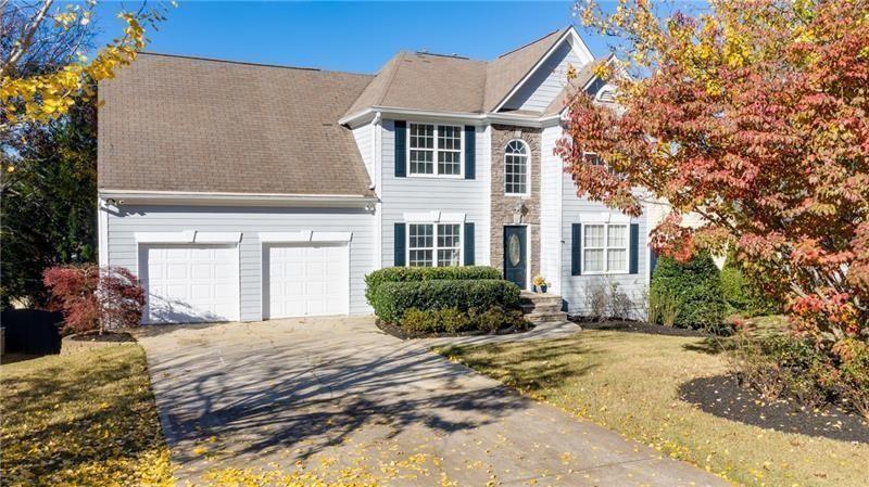 Rarely available lease property of this caliber. Fantastic condition w/refinished hardwoods on main level, completely renovated master bath, granite counters, tile backsplash and stainless steel appliances in kitchen, newer carpet, fully fenced backyard with hot tub on the deck!. Full finished basement w/3 additional rooms, 2 of which could easily be bedrooms + full bath. Man cave potential. Excellent swim/tennis community in North Alpharetta, minutes away from highway 400 and Hwy. 9, Halcyon and greenway. This is a BIG home you will be proud to call your own. Gorgeous and move-in ready.