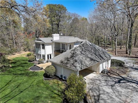 A home in Sandy Springs