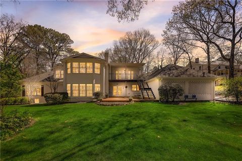 A home in Sandy Springs