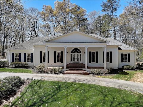 A home in Sandy Springs