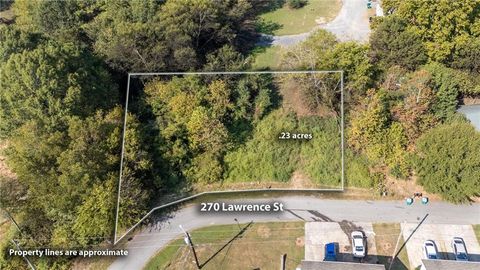 Vacant Land For Sale - 270 Lawrence Street<br/> Bartow County, Adairsville, GA 30103