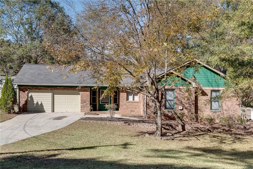 Welcome to this well-maintained 3 bedroom, 2 bathroom ranch that offers comfort, space, and an easy-flowing layout that’s perfect for everyday living. Step inside to a spacious fireside family room that’s ideal for relaxing, entertaining, and gathering with loved ones. The large eat-in kitchen provides plenty of cabinet and counter space, making meal prep a breeze and offering the perfect hub for home-cooked meals or weekend brunch. Retreat to the oversized primary bedroom, complete with an ensuite bathroom featuring a huge vanity and a tub/shower combo- a private and roomy escape at the end of the day. Two spacious secondary bedrooms offer flexibility for guests, office space, or family members. The large secondary hallway bathroom includes a gigantic vanity with dual sinks and a tub/shower combo, ensuring plenty of room for busy mornings. Step outside to enjoy outdoor living space with the private, flat backyard- perfect for outdoor dining, gardening, yard games, playtime, a firepit, or simply soaking up some rays. Conveniently located near shopping, dining, schools, and major highways, this home blends comfort and convenience in a peaceful neighborhood setting.