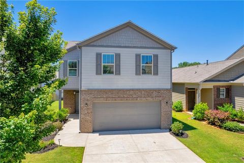 A home in Dawsonville