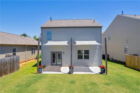 A home in Dawsonville