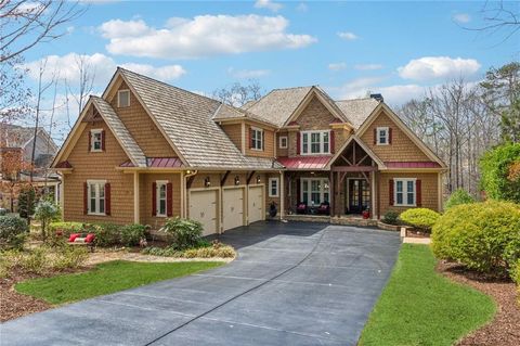 A home in Dawsonville