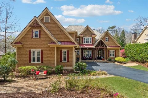 A home in Dawsonville