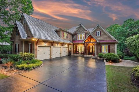 A home in Dawsonville