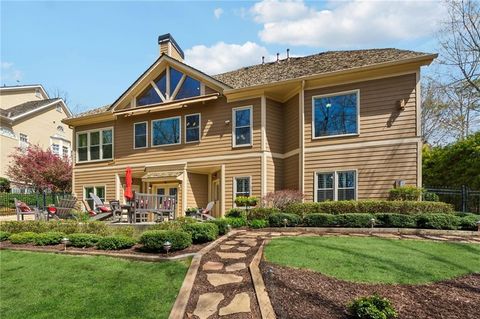 A home in Dawsonville