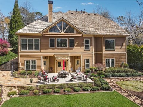 A home in Dawsonville