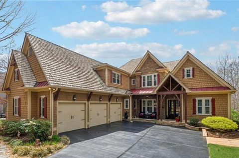 A home in Dawsonville