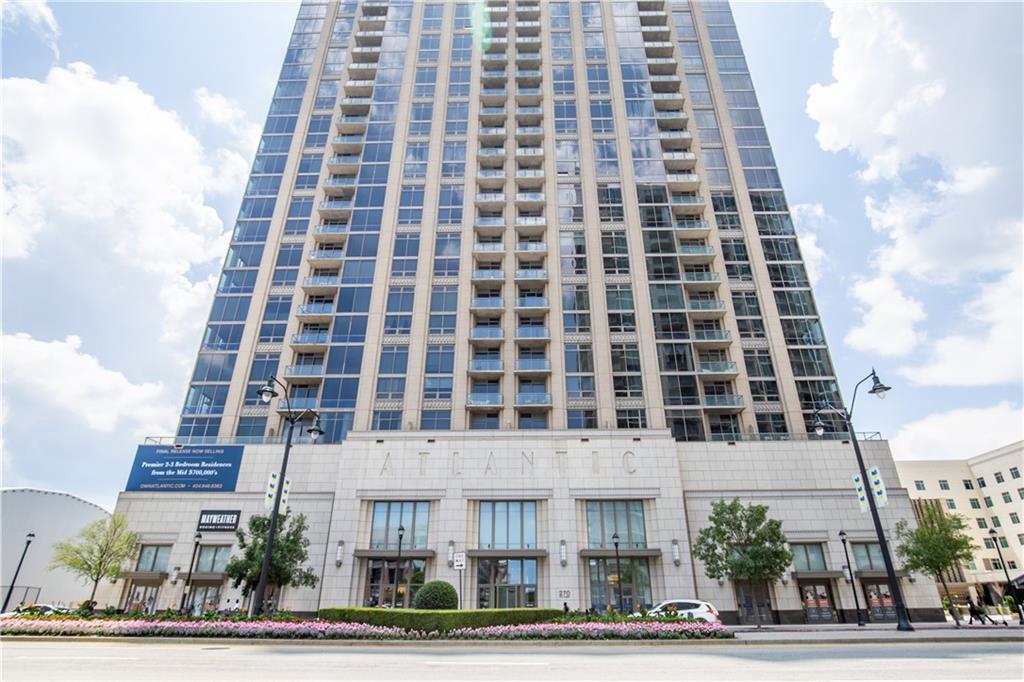 Welcome home to The Atlantic! Intown luxury living w/resort style amenities & the most secure building in Atlanta. Centrally located, close to 75/85/400. Two Parking spots, side by side. Corner unit with views of buckhead, midtown, and downtown. Within steps of Atlantic Station's restaurants, movie theatre, luxury brand shopping, Publix grocery store. This amazing 2 bd, 2.5 ba luxurious condo features an open floor plan, elegantly appointed details, upscale amenities, hardwood floors, stainless steel appliances, granite counters. Master Bedroom feat walk in closet, double vanity, soaking tub & separate frameless glass enclosed shower, a storage rm, fitness gym & pool!
Showing must be accompanied by local real agent agent who can schedule a showing on ShowingTime or contact our office for details.
Credit score 650 and above
Gross household income 3x or greater
Good rental history is a MUST