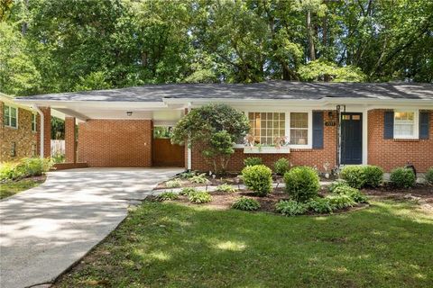 1597 Fama Drive NE Atlanta GA 30329