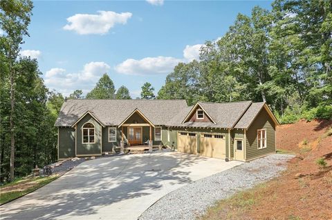 A home in Dawsonville