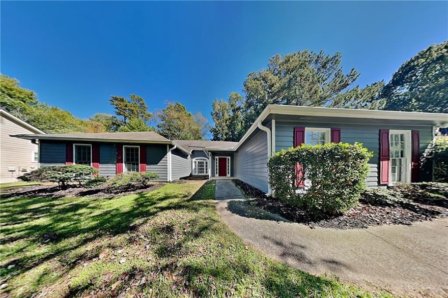 Welcome to 2065 Arbor Forest Dr SW, a charming 3-bedroom, 2-bathroom ranch-style home in desirable Marietta, GA. This inviting property offers the perfect blend of comfort and style.

Key Features:
- Bright and airy interior with ample natural light throughout
- Gourmet kitchen featuring sleek granite countertops and stainless steel appliances 
- Cozy living room centered around a warm fireplace - perfect for relaxing evenings
- Luxurious master suite with indulgent soaking tub
- Versatile outdoor living spaces including both a porch and patio in the backyard
- Extended driveway provides plenty of parking

This single-level home's open floor plan and generous windows create a spacious, light-filled atmosphere. The updated kitchen is a chef's dream with its granite surfaces and high-end appliances. Gather with family and friends around the living room fireplace or enjoy outdoor entertaining on the porch and patio. 

The tranquil master suite offers a spa-like retreat with its soaking tub. Two additional bedrooms provide flexible space for family, guests, or a home office. The extended driveway adds convenience and curb appeal.

Located in a quiet neighborhood yet close to Marietta's amenities, this move-in ready home offers the ideal combination of comfort, style and location. Don't miss this opportunity - schedule your showing today!