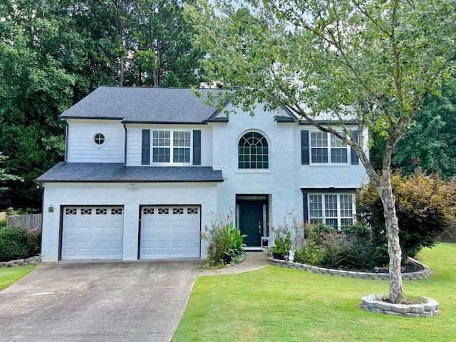 This home is professionally managed by Onyx Realty. Welcome to your home oasis!! PRIME, SOUGHT AFTER LOCATION in the heart of ALPHARETTA! Conveniently close to shops, groceries, restaurants, major roads, parks - COSTCO, WALMART, GA400 (exit 12), MANSELL RD, MCFARLAND PKWY, UNION HILL RD, etc! Beautiful traditional, white brick home settled in quiet community with amenities - pool perfect for relaxing and cooling off in this Georiga heat, tennis courts for our next olympic athlete, and more! ZONED FOR GREAT SCHOOLS. This 5 bed / 2.5 bath offers you more space and sunlight you can imagine! Main floor welcomes you into the foyer with huge traditional style separated dining room. Kitchen offers WHITE cabinets, BREAKFAST BAR, EAT-IN AREA, SS APPLIANCES, and more! Half bath conveniently on the main level for your guests. Kitchen overlooks into the living room and access to the SCREENED PATIO perfect for your morning coffee and enjoying the Georgia autumn! UPSTAIRS you have all 5 bedrooms which can be easily used as home office / gym / entertainment area / play room / study room / etc! Renovated master bathroom with WALK-IN CLOSET! PRIVATELY FENCED BACKYARD! TWO CAR GARAGE! $75 APPLICATION FEE. $150 MOVE-IN/MOVE-OUT ADMIN FEE. SCHEDULE YOUR SHOWING TODAY!