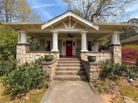 Homes For Sale - 10 Kensington Road<br/> Avondale Estates, GA 30002