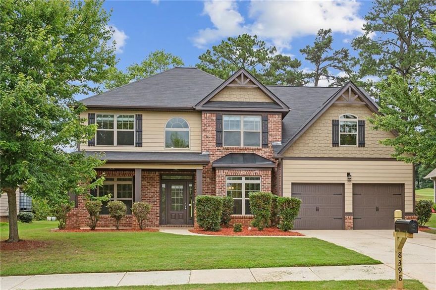 Welcome to your personal oasis, perfectly positioned on a premium golf course lot in Jonesboro! Now completely renovated, this stunning detached residence offers an unparalleled lifestyle of leisure and sophistication. From the moment you arrive, you'll be captivated by the charming front porch, accentuated with a distinctive metal bay top, inviting you to discover the elegance within.

Step inside this exquisite 5-bedroom, 3.5-bath home  and be greeted by an expansive 3,108 square feet of meticulously designed living space. Gleaming hardwood floors flow through the foyer, kitchen, and breakfast area, creating a warm and welcoming atmosphere. The heart of the home is the gourmet kitchen, a chef's dream featuring beautiful quartz countertops, stainless steel appliances , a pantry , and a large island with a breakfast bar that offers a view into the inviting great room , complete with a cozy gas-starter fireplace. High 9-foot ceilings on both the main and upper levels enhance the sense of space and light throughout.





The main level hosts an impressive primary suite, providing a private and serene retreat. The ensuite bath is a spa-like haven, complete with a custom-tiled shower featuring a sleek glass door, a separate soaking tub , a double vanity, and chic oil-rubbed plumbing fixtures.

Originally built in 2014 , this traditional brick-front home  has been transformed to combine classic architecture with the latest modern comforts. Enjoy the community amenities, including swim and tennis facilities, perfect for an active and social lifestyle. With a two-car attached garage  and a prime location, this property is the complete package.


This is a MUST-SEE property that offers a unique opportunity for refined living. Don't wait—schedule your private showing today!