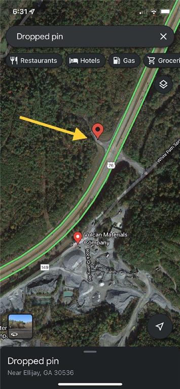 1552 Ft of highway frontage OVER 22,000 CARS PER DAY PASS BY. WITH NORTH AND SOUTH BOUND ACCESS ON HWY 515 with full median break including DECELERATION LANES, ON SOUTH BOUND SIDE GA DOT APPROVED. CORNER OF HWY 515 AND WHITE PATH SPINGS ROAD. ELECTRIC ON PROPERTY Rapidly growing area between Ellijay, Cherry Log and Blue Ridge. 2 PARCELS BEING SOLD TOGETHER. 10 Acre Tract Parcel 3107 020D & 7 Acre Tract 3107 020B. This would be a GREAT Investment or Future Site for Shopping Center, Industrial park,Auto dealership, Storage facility or any business that needs easy in and out access with visibility. One of the owners is GA licensed Real Estate Agent. Electric on property. Surveys available Property is currently zoned Agriculture and Sellers will assist buyer for rezoning. Additional acreage available.