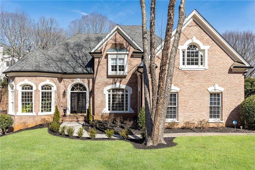 Sought after 6 Bed/4 Full Baths and 2 Half Baths home for rent in Nesbit Lakes for $7,500/month. This renovated 3 story Single-Family Home features 6790 Sq Ft, with a 3 car garage, an open floor plan and master on the main. Large white kitchen with stone countertops, glass backsplash and new appliances.  Kitchen opens to family room with 2 story stacked stone fireplace and vaulted ceilings.  Master on main with huge walk-in shower and 2 walk-in closets.  Upper level features 4 large bedrooms with 2 renovated bathrooms.  Fully finished terrace level with additional bedroom, full bathroom and furnished gym!  Fenced in backyard perfect for entertaining and playing. Rent includes yard maintenance, so no need to mow the lawn. Beautiful Alpharetta neighborhood with 2 large lakes, active Swim/tennis, ALTA and USTA, playground, and clubhouse.  All occupants over the age of 18 must submit a separate application, qualify, and appear on the lease agreement. Owner requires: a minimum 12 month lease, credit score of 700 or better, NO evictions, security deposit ($7,500) + 1st and last month's rent ($15,000) are due upon signed agreement. Tenant must have renters insurance and a liability insurance coverage minimum of $500k. Tenant pays all utilities. No sign on property. Two year lease for $7,400/month for the first year and $7,500/month for the second year.  Terrace level carpet to replaced with new flooring in a few weeks.