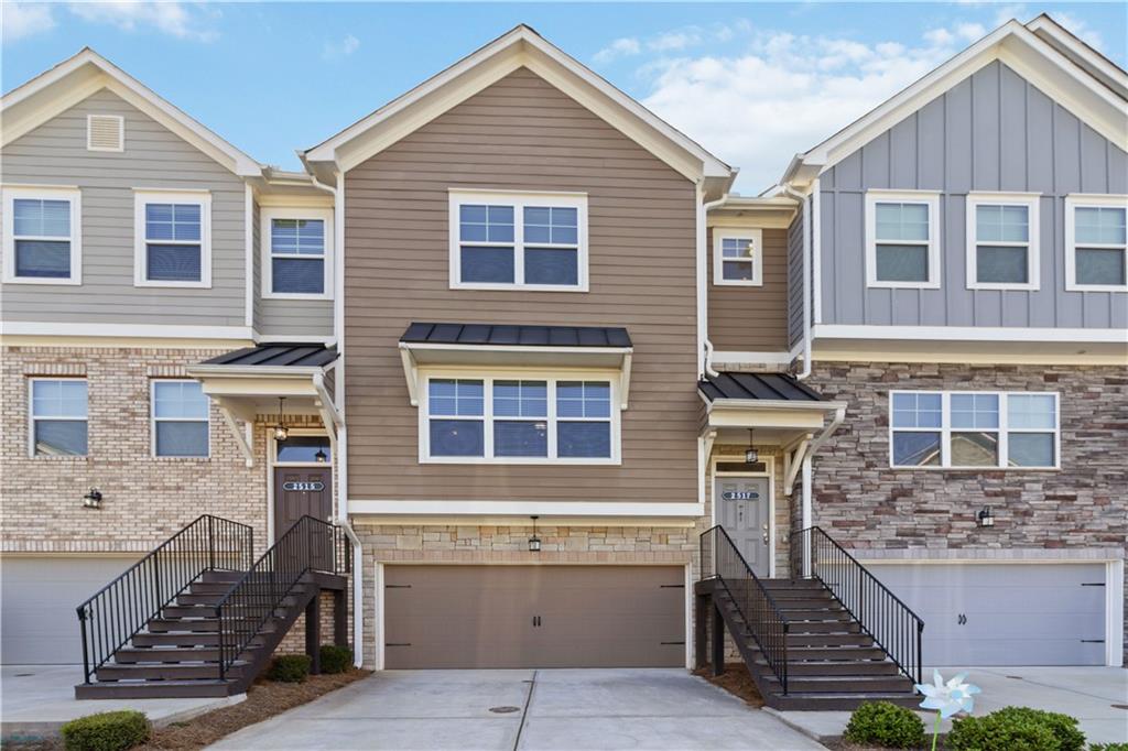 Welcome to your perfect blend of comfort and convenience! Nestled in a quiet, friendly neighborhood just minutes from the vibrant energy of downtown Kennesaw, this delightful townhome is a peaceful haven with personality. Covered deck oasis - Enjoy morning coffee or evening unwinding in your private outdoor retreat, thoughtfully shaded and secluded for year-round relaxation. Two spacious suites offer flexibility and comfort, ideal for multi-generational living, guests, or work-from-home versatility. Private Third Bedroom with En-Suite Bath - A perfect space for visitors, or a luxe guest room, complete with its own private bathroom. Neighborly Vibes - This tucked-away community is known for its calm ambiance and genuinely kind neighbors that make it feel like home from day one. Proximity to Downtown Kennesaw and across the street from Swift Cantrell Park - Live just around the corner from local dining, shops, and entertainment close enough for spontaneity, far enough for peace. The home features a two-car garage and laundry upstairs. Whether you're hosting or nesting, this townhome delivers the kind of lifestyle that's hard to find and easy to love. Come see why the current owners fell for it and why you just might, too.
