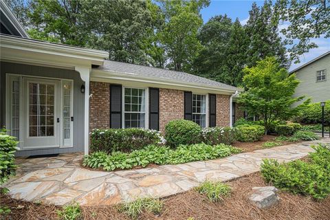 A home in Sandy Springs