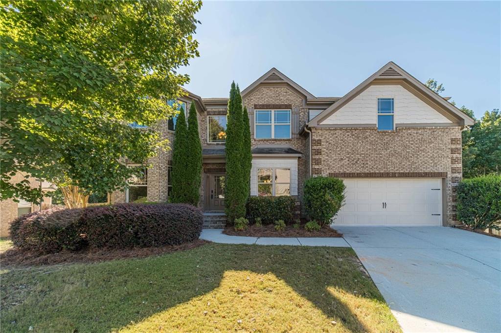 By using our preferred lender, the first year's interest rate will be 5.7% or lower on this stunning 6-bedroom, 4-bath home with a full finished basement with an in-law suite in the highly sought-after Mountain View High School district. This fully updated residence features new flooring, paint, lighting, plumbing, and more, with a chef's kitchen offering a gas range, eat-at island, and open flow to the breakfast area and living room. The main floor also includes a guest bedroom, full bath, office, and formal dining room. Upstairs, the spacious master suite boasts a walk-in tile shower, soaking tub, and dual vanity, accompanied by three additional bedrooms and a versatile loft. The finished basement is perfect for multi-generational living with a complete in-law suite, including a full kitchen, bath, laundry, bedroom, office, and living area. Enjoy outdoor living on the brand-new deck overlooking the fenced backyard, all within a vibrant swim and tennis community. This home combines luxury, functionality, and location for the perfect lifestyle.