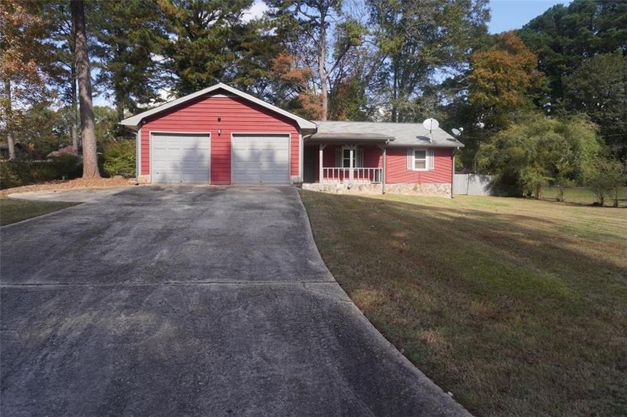 a stunning 3-bedroom, 2-bath home perfectly situated in a peaceful cul-de-sac in the heart of Jonesboro, GA! This recently renovated beauty offers the perfect combination of modern style, comfort, and convenience — making it the ideal choice for your next home.

Step inside to discover an open and inviting floor plan featuring brand-new flooring, stylish lighting, and fresh paint throughout. The spacious living room is filled with natural light and flows effortlessly into a modern kitchen boasting new countertops, cabinetry, and stainless-steel appliances — ready for your family meals and entertaining guests!

Each of the three bedrooms provides generous space and comfort, while the two fully renovated bathrooms showcase sleek, updated finishes that give the home a contemporary feel.

Outside, you’ll love the large fenced backyard — perfect for gatherings, playtime, or simply relaxing on a sunny afternoon. Plus, there’s a private storage building ideal for tools, hobbies, or extra storage needs.

Located just minutes from shopping, dining, schools, and major highways, this home offers the perfect blend of suburban peace and city convenience.