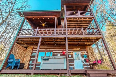 A home in Mineral Bluff