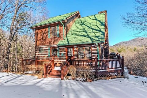 A home in Mineral Bluff