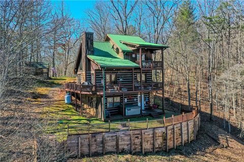 A home in Mineral Bluff