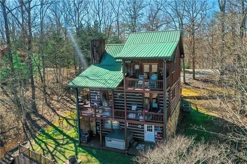 A home in Mineral Bluff