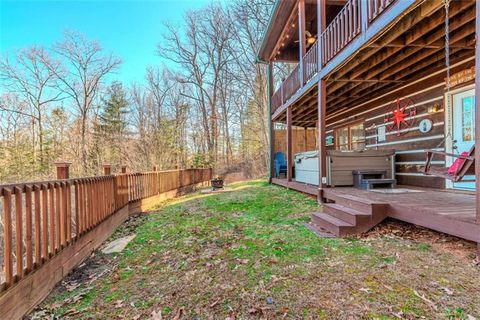 A home in Mineral Bluff