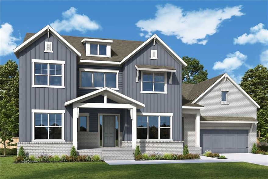 Step into the perfect blend of comfort, style, and thoughtful design with this stunning new home by David Weekley Homes in the desirable Ellis community of Marietta. The Cobbstone is crafted for modern living, offering 5 spacious bedrooms, 4.5 luxurious bathrooms, and an impressive four-car tandem garage—providing ample space for vehicles, hobbies, or extra storage.

Gather with family and friends in the heart of your home—a bright, open-concept living area anchored by a chef-inspired kitchen. Enjoy the oversized island, double ovens, and a pristine butler’s pantry, all surrounded by beautiful cabinetry stacked to the ceiling. Entertain with ease or savor quiet evenings in your inviting living spaces, filled with natural light thanks to the oversized 12ft sliding glass door that opens to a large, covered patio—perfect for relaxing or hosting gatherings, rain or shine.

On the main level, you'll find two dedicated studies, ideal for working from home, creative projects, or quiet reading nooks. Upstairs, a versatile retreat offers endless possibilities—whether you need a playroom, media space, or a cozy relaxing spot. The covered upstairs deck provides additional space to unwind and enjoy the outdoors.

At the end of each day, escape to your elegant Owner’s Retreat, complete with a spa-inspired super shower and a spacious walk-in closet, making it easy to rest, recharge, and feel right at home.

Ellis offers exceptional amenities, with walking trails, playgrounds, and a future pool and clubhouse—all in a prestigious Marietta location close to Atlanta’s best shopping, dining, and recreation. Plus, your family will benefit from a top-rated school district, where your children can thrive and grow.