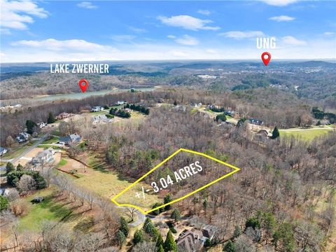 Vacant Land For Sale - 95 Cloudland Park Road<br/> Dahlonega, GA 30533