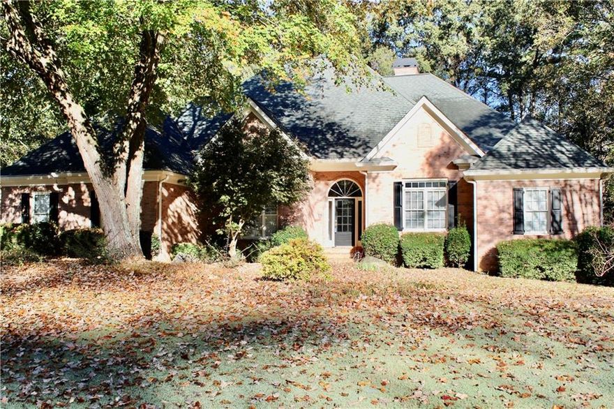 This four-sided brick ranch-style home has a fully finished daylight basement and is in a fantastic swim and tennis community with top-ranked schools. Large 1-acre corner lot with lush landscaping. Home features hardwood floors throughout, starting with a great foyer entrance, a large dining room, a great room with a fireplace, and built-in bookshelves. Terrific kitchen with stainless steel appliances, breakfast island bar overlooking the family room with another fireplace. A wetbar off the kitchen with access leading to the lower finished terrace area. The family room has access to a large deck. Main level features a large suite with trey ceilings and his and her closets. The large suite also features a large bathroom with a double vanity and a separate tub and shower. Large suite with access to a large deck. Three other bedrooms with full bathrooms on the main level. Laundry room and half bath on the main level. Terrace level features a large entertainment area perfect for the family and friends, a full bar, a recreation room or office, an additional room with a closet, a full bathroom, an unfinished work space, and a theater room.