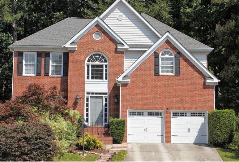 Gorgeous 4 BR/2.5 BA Brick Traditional in prime Dunwoody location. Lawn maintenance included. Formal Living Rm & Dining Rm; Eat-in Kitchen w/ SS appliances & tons of cabinet/counter space; 2-story great room w/built-ins & fireplace; Half BA & Laundry w/ Washer & Dryer (AS IS-NO WARRANTY). Upper-level features Master & en-suite BA w/ whirlpool tub, walk-in shower, double vanity, water closet and HUGE walk-in closet; 3 addl. BR & Hall BA. Interior completely painted; new designer light fixtures; 2 car garage and private deck overlooking landscaped backyard. Convenient to I-285, restaurants, shopping & more! Credit 700 plus, gross income 3 x rent, no evictions, no bankruptcy, no smoking. Pets on case by case basis.