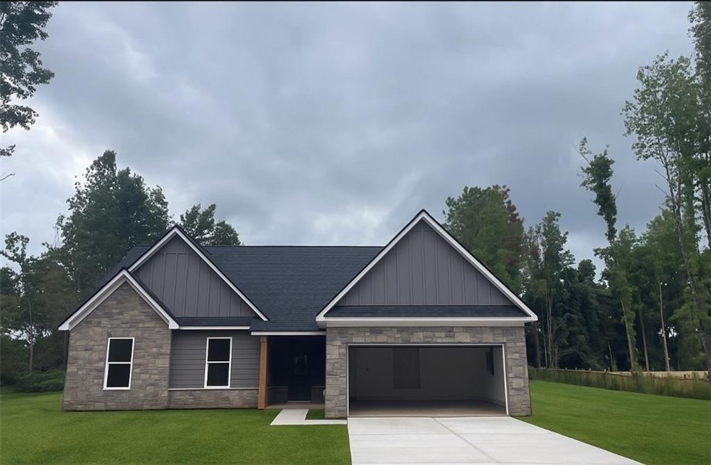 Labor Day Special!!
Builder is offering $7500 builder contribution towards closing when using the preferred lender. Charming New Ranch in a Peaceful Neighborhood – 3 Bed, 2.5 Bath. Welcome to your dream home! This beautifully designed new ranch offers 3 spacious bedrooms, 2.5 modern bathrooms, and an open-concept layout perfect for comfortable living and entertaining. Located in a quiet, well-established neighborhood, you’ll enjoy peace and privacy while being just minutes from local amenities. The bright and airy kitchen features stylish finishes, ample cabinet space, and a large island overlooking the living and dining areas. The primary suite includes a walk-in closet and a spa-like ensuite bath with dual vanities and a walk-in shower. Two additional bedrooms provide flexibility for family, guests, or a home office. Additional highlights include a covered back porch, attached two-car garage, and energy-efficient systems throughout Whether you’re looking to settle down or simply enjoy one-level living in a tranquil setting, this home has it all!
Some images are AI-generated renderings used for illustrative purposes only. Home is currently under construction; final finishes, features, and landscaping may vary