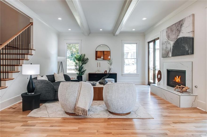 Exquisite Custom-Built Masterpiece in the Heart of Morningside — Now Offered at $1.95M

With a motivated seller and the opportunity to secure your 2025 Homestead Exemption by closing before 12/31/25, this is the moment to make Morningside’s newest masterpiece your own—where modern elegance meets timeless charm.
Experience the pinnacle of modern luxury and exceptional craftsmanship in this newly constructed, custom-designed estate, ideally positioned in the highly coveted Morningside neighborhood. Designed for those who appreciate architectural intention and timeless elegance, this 7-bedroom, 5.5-bath masterpiece offers an extraordinary blend of sophistication, functionality, and everyday comfort.

Before you even step inside, you’re welcomed by a charming, spacious front porch—an inviting place for a swing or classic rocking chairs, perfect for enjoying the warmth and character of this beloved community.

Inside, a thoughtfully curated floor plan unfolds with effortless flow. To the left, a main-level guest suite with a private en-suite bath provides versatility for guests, multigenerational living, or a dedicated home office. To the right, a sleek powder room and elegant formal dining room set the stage for refined entertaining and memorable gatherings.

At the heart of the home lies a truly showstopping chef’s kitchen, featuring custom white oak cabinetry, striking quartz countertops and backsplash, a large center island, and a premium appliance package, including an 8-burner gas range and wall-mounted pot filler. A walk-in pantry and a dedicated serving area with additional cabinetry and a prep sink make hosting effortless and elegant. The kitchen flows seamlessly into the bright, sunlit family room, anchored by a dramatic fireplace and framed by two sets of double doors leading to a private deck—ideal for indoor-outdoor living year-round.

Upstairs, retreat to the luxurious owner’s suite, a true sanctuary showcasing gleaming hardwood floors, an oversized custom walk-in closet, and a spa-inspired ensuite bath designed to rejuvenate. A freestanding soaking tub, glass-enclosed shower, and dual vanities with generous storage complete the experience. This level also offers three additional bedrooms, two full bathrooms, and a large laundry room equipped with built-in cabinetry and a utility sink.

The fully finished terrace level expands your lifestyle options with a media room, two additional bedrooms, and a shared full bath—perfect for a home gym, yoga studio, playroom, guest retreat, or creative workspace.

Additional highlights include a 2-car garage with high ceilings, located conveniently on the left side of the home, complete with an EV charging connection, plus an extended driveway offering abundant parking. Professionally landscaped grounds enhance the overall curb appeal and complete the polished exterior.

Situated in one of Atlanta’s most treasured neighborhoods, this home offers unmatched access to Piedmont Park, the Atlanta Botanical Garden, the BeltLine, Midtown, and Virginia-Highland. Even more exciting, it provides a direct line to the upcoming entrance of the planned Piedmont Park expansion located just around the corner, promising exceptional long-term value and one of the most sought-after amenities in the city. With quick access to I-85 and GA-400 and zoning for top-rated Morningside Elementary, everyday convenience is simply unparalleled.


Schedule your private tour today before this one-of-a-kind home is gone.
Offers must be submitted through Propoffers website. An offer management fee of $200 (plus tax where
applicable) is charged by Pyramid Platform in connection with the use of Propoffers. This fee will be paid at closing from the agent
representing the buyer as selling agent or transaction broker. - Subject to seller addendum