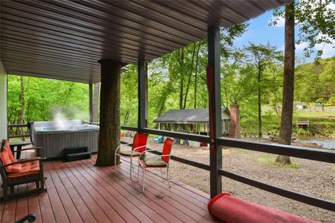 A home in Ellijay