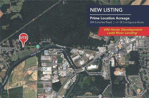 Vacant Land For Sale - 00 Euharlee Road<br/> Cartersville, GA 30120