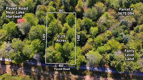 Vacant Land For Sale - 161 Apache Trail<br/> Martin, GA 30557