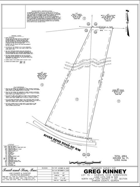 Vacant Land For Sale - River Bend Road<br/> Dawson County, Dawsonville, GA 30534