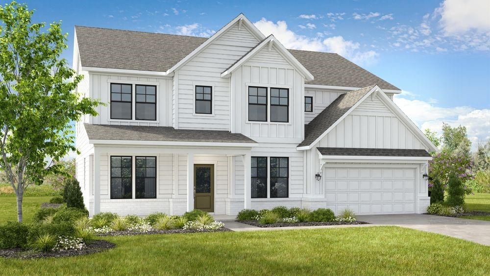 New Construction - October Completion! Built by America's Most Trusted Homebuilder. Welcome to the Easton at 5510 Linfield Court in Kennison Creek! This elegant new home is designed to offer flexibility, comfort, and style for modern living. The main floor features a private bedroom suite, perfect for guests or multi-generational living, along with a formal dining room and a versatile flex space to suit your needs. The open-concept gourmet kitchen flows into a bright and welcoming living area ideal for effortless entertaining. Enjoy the sunroom for a cozy retreat, then step outside to the extended covered back patio, perfect for relaxing or hosting gatherings. Upstairs, you’ll find three secondary bedrooms, each with its own walk-in closet, and a centrally located laundry room to save you trips up and down the stairs. Retreat to the spacious primary suite with a large walk-in closet, a dual sink vanity, a walk-in shower, and a soaking tub for a true spa-like experience. Kennison Creek combines luxury and convenience in a prime Cumming, GA location. With top-rated schools, stunning homes, and desirable amenities, this community offers an exceptional lifestyle. Discover the perfect blend of comfort and sophistication in a setting designed for modern living. Additional highlights include: a sunroom, tray ceiling in the dining room, fireplace in the great room, double doors into the flex rom, a soaking tub with a separate shower in the primary bathroom and covered back patio. Photos are for representative purposes only. MLS#7644901