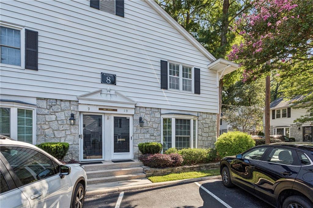 Welcome to Townegate Townhomes, a charming condominium community in the heart of Atlanta. This townhome-style corner unit features 2 bedrooms and 1.5 baths, a functional floor plan, and plenty of natural light throughout. The living room is highlighted by a gas fireplace, and the main level offers bamboo hardwood floors for warmth and style. Step outside to your private fenced patio, perfect for relaxing or entertaining, complete with an outdoor storage and laundry room for added convenience. Upstairs, a linen closet includes washer and dryer connections, giving buyers the option to move laundry inside the home if preferred.
The community offers a peaceful environment with a pool and dog park, creating a true neighborhood feel. Situated in a prime location near Midtown, the Northside Beltline Trail, Bobby Jones Golf Course, and Peachtree Battle shopping and dining, this home places the best of Atlanta at your doorstep. Enjoy a walkable neighborhood with quick access to major highways, making commuting to Downtown or the Airport a breeze. Despite its central location, the community is tucked away from highway noise, providing a quiet retreat in the city.