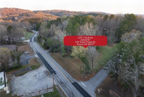 Vacant Land For Sale - 129 Green Forest Drive<br/> Stephens County, Toccoa, GA 30577