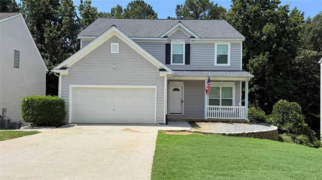 Location Location Location! Welcome to your next home! This beautifully maintained 3-bedroom, 2-bath house offers comfort, style, and functionality in one perfect package. Enjoy cooking and entertaining in the spacious kitchen featuring elegant granite countertops and ample cabinet space. Complete with Sitting room and formal dining room. Enjoy the beautiful firelplace in the 2 story Great Room open floor plan with easy entertaining access to kitchen. The Main suite is your personal retreat, complete with a private en-suite bathroom for added comfort and convenience. Two additional bedrooms are the perfect size. Updated fixtures throughout. Plenty of natural light. Enjoy the natural scenery from the large deck ready for relaxing or entertaining. Conveniently located near shops, dining, and major highways. Don’t miss out—schedule your tour today and make this house your home!
