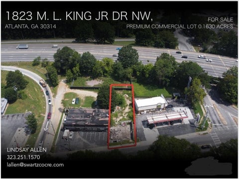 Vacant Land For Sale - 1823 M. L King Jr Drive<br/> Atlanta, GA 30318
