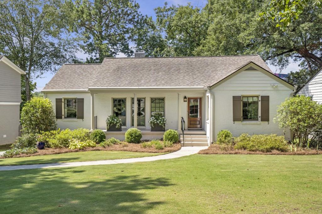 This beautiful ranch style home is four sides brick and has two walk under crawl spaces. The kitchen is very well done and includes new oven, refrigerator, etc. The interior features a newer master suite with two walk-in closets, a seamless double shower and a claw foot tub. Other features include thermapane windows, architectural shingles, gutters and gutter guards, new interior and exterior doors and one new HVAC system. The exterior is highlighted by a synthetic turfed backyard and a new privacy fence. The one car, detached garage has been converted into a 10' x 20' (approx) fitness room that is heated and cooled.