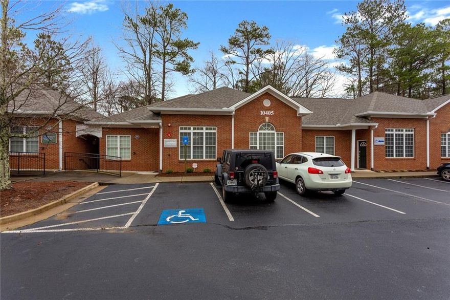 Beautiful Office Condominium Space for Sub-Lease in Alpharetta, GA off Old Alabama Connector. Office Building 10405 - the space/office is on the main level  within Suite #201. Space is a sub-lease with Laser Med on main level sharing Reception Area, Restroom, Kitchen Consult Room, offices/medical exam
rooms for Lease from $2,400 for offices up to $3,000 for sharing the entire main level space.  Monthly rent includes: CAM, water/sewer, electricity, cleaning, security but not Internet or Phone. Owner has a Cosmetic medical Practice in this suite that will complement any tenant's business (high end clientele). Ideal for medical offices, massage therapist, make up artists, eye lashes expert, personal trainer, Nutritionist, Life coach, Physical therapist or general offices. Hard to find a full service lease with beautiful location and beautiful office. Best Location near North Point Mall, Avalon, Easy Access to GA 400 and Old Alabama Road. Close to Shopping, Restaurants and Other Amenities. Beautifully finished space with lots of Daylight, Easy Access and Great Exposure. We can discuss several different options with the existing doctor in the space and are flexible on other options we can all discuss.  You will not find another space that is this beautiful and has so much to offer.